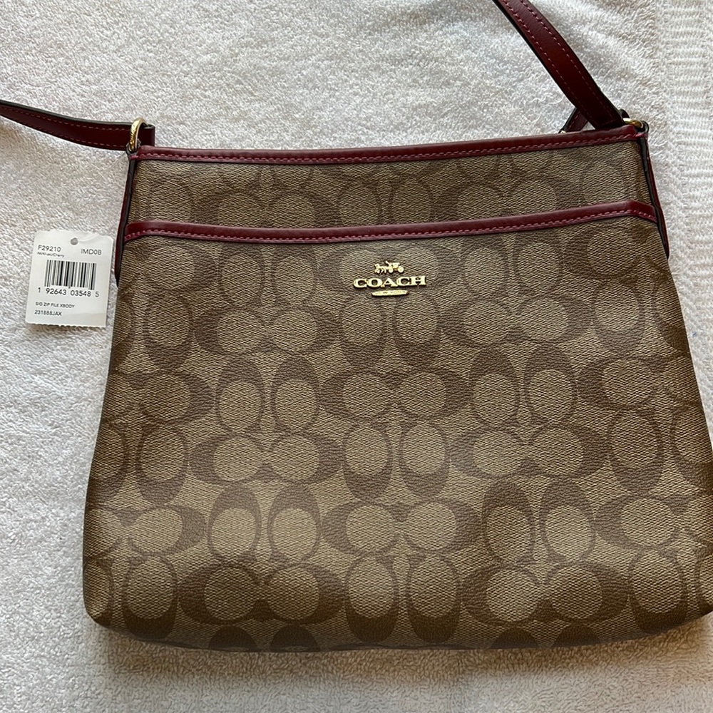 Coach crossbody shoulder bag